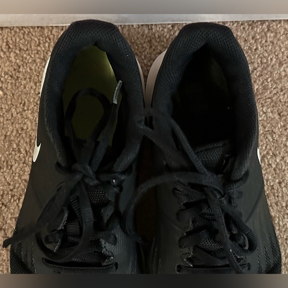 Nike Revolution Girls Athletic Running Gym Shoes Black Pink Sneakers 907254-001 - Picture 5 of 13